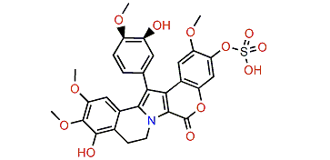 Lamellarin E 20-sulfate